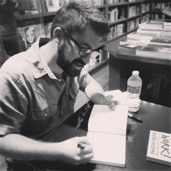 Signing at Books and Books (photo courtesy of @alxndraarts on Instagram)