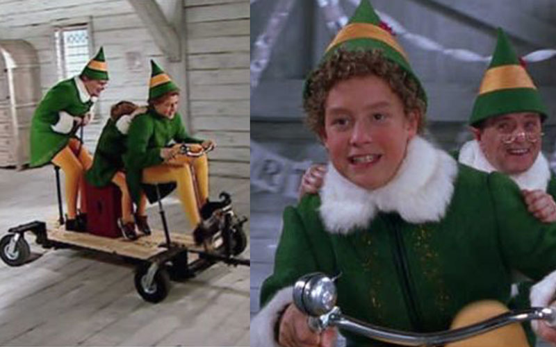 How they shot Elf with forced perspective Austin Kleon