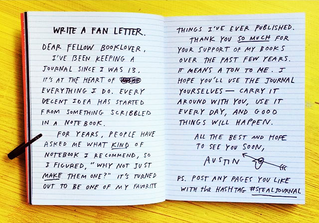 write a fan letter