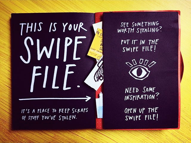swipe file