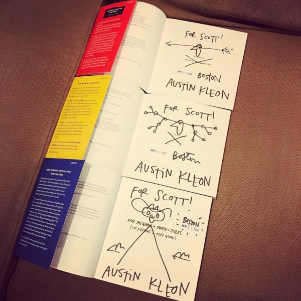 Austin Kleon Is A Writer Who Draws.