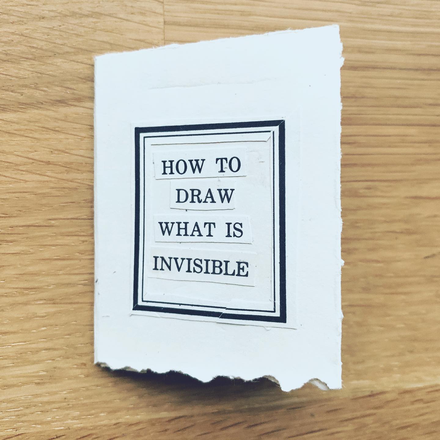 How to draw what is invisible Austin Kleon