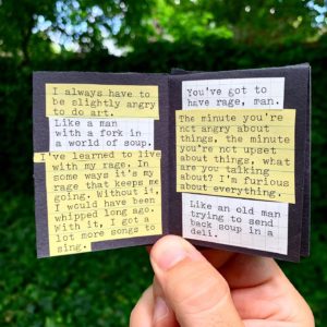 Angry and Curious (a zine) - Austin Kleon