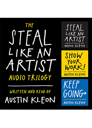 The Steal Like An Artist Audio Trilogy cover