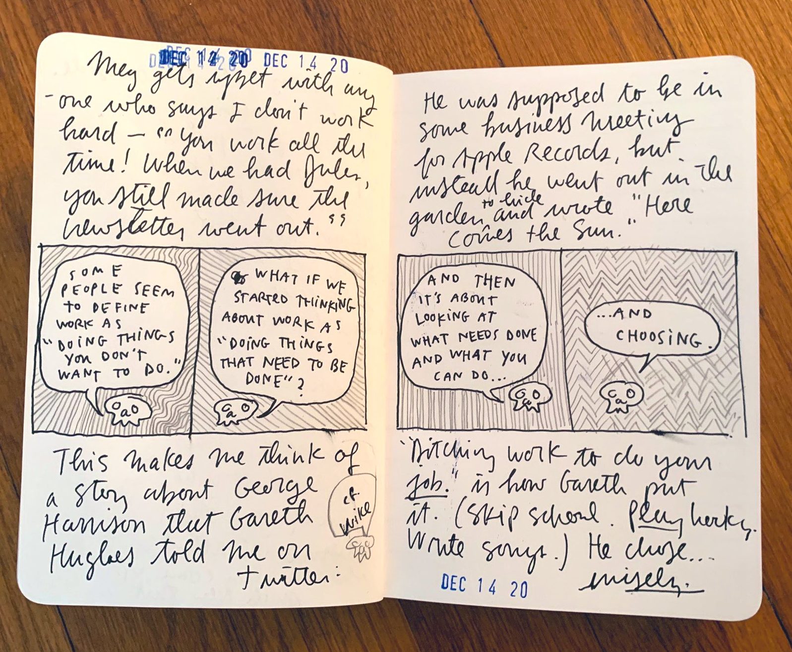 Ditching work to do your job - Austin Kleon